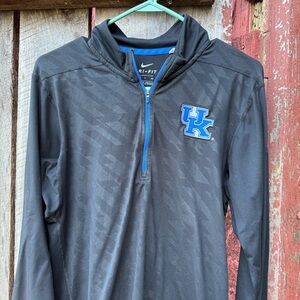 Mens Nike Kentucky Wildcats Primary Logo Training Performance Quarter-Zip Jacket